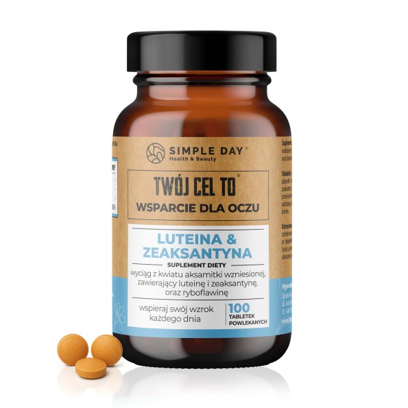 Luteina & zeaksantyna - 100 tabletek