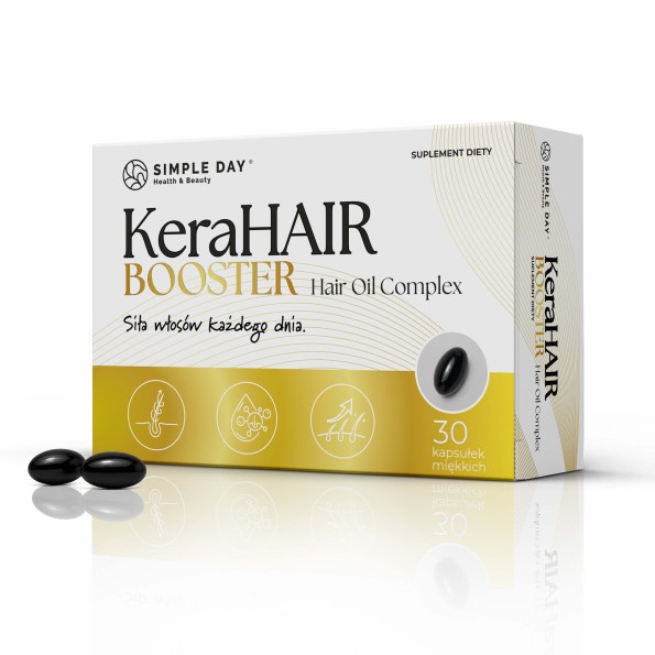 KeraHAIR BOOSTER Hair Oil Complex - 30 kapsułek