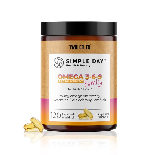 Omega 3–6–9 Family - 120 kapsułek