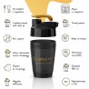 Shaker premium czarny - 400 ml