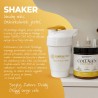 Shaker premium biały - 400 ml