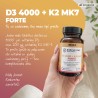 D3 4000 + K2 MK7 FORTE - 120 tabletek powlekanych