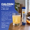 Calcium z wit C - 20 tabletek musujących, smak pomarańczowy