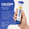 Calcium z wit C - 20 tabletek musujących, smak pomarańczowy