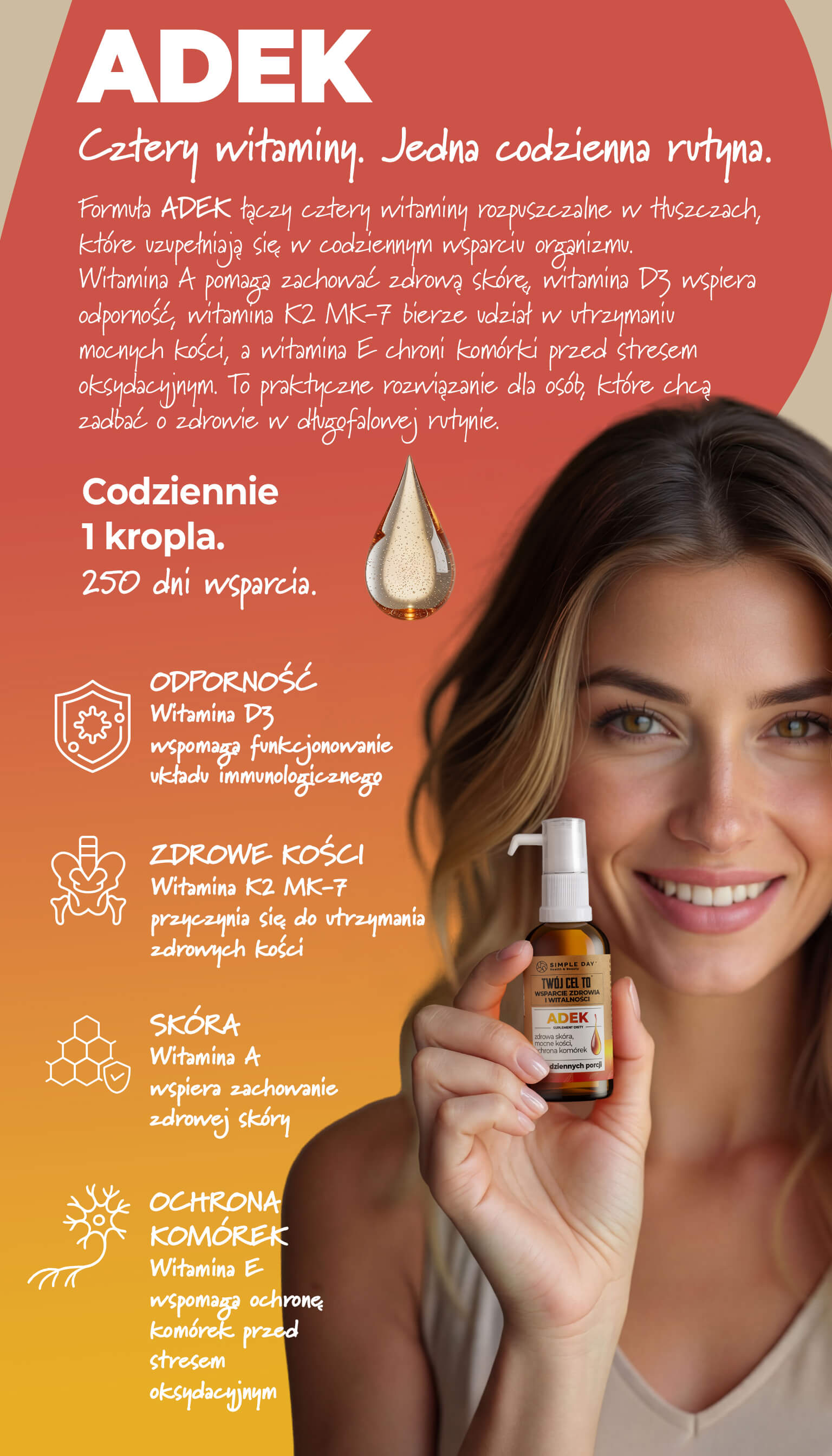 Złoto w kropelce od Twój Cel To.