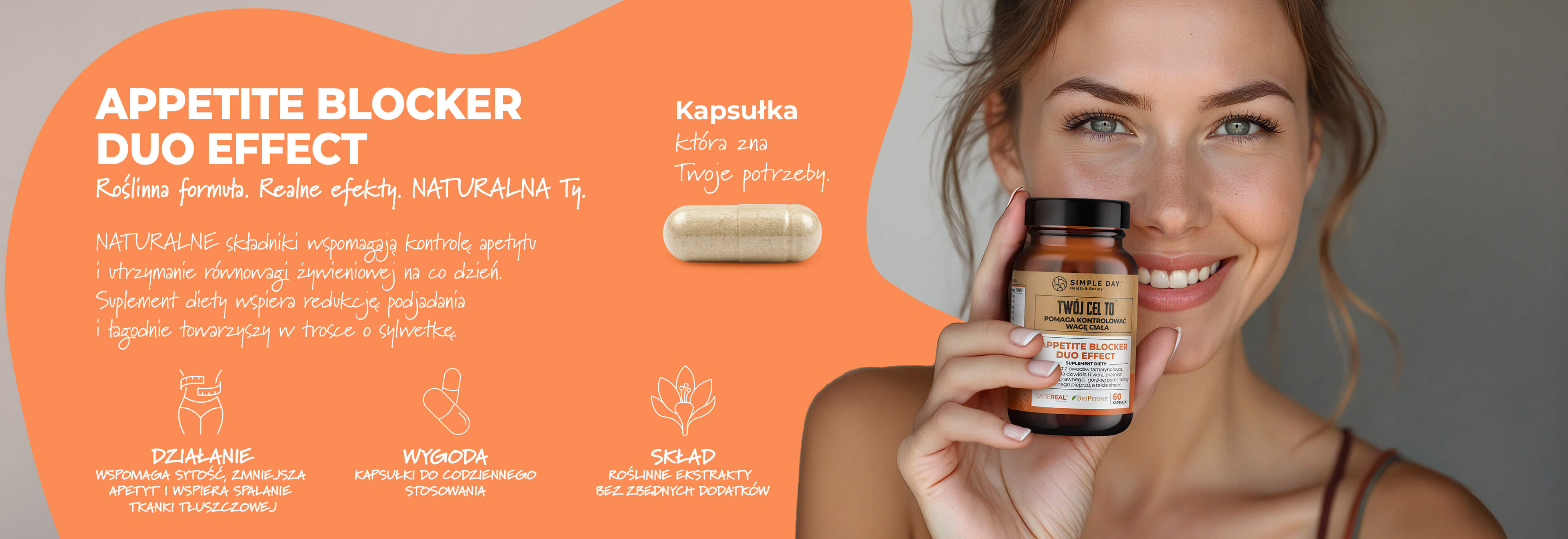 Appetite Blocker Duo Effect - kapsułki na apetyt i metabolizm