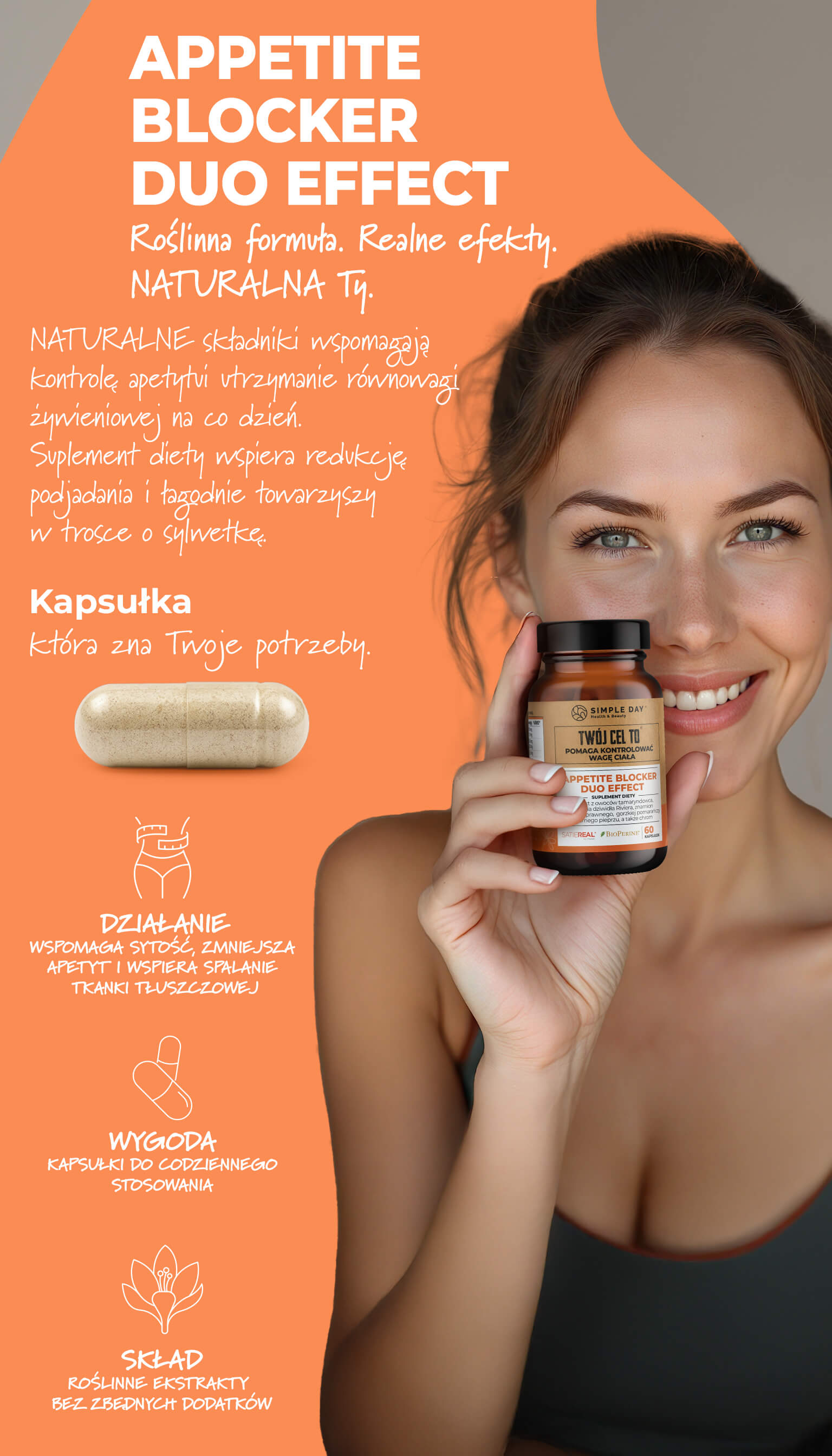 Appetite Blocker Duo Effect - kapsułki na apetyt i metabolizm