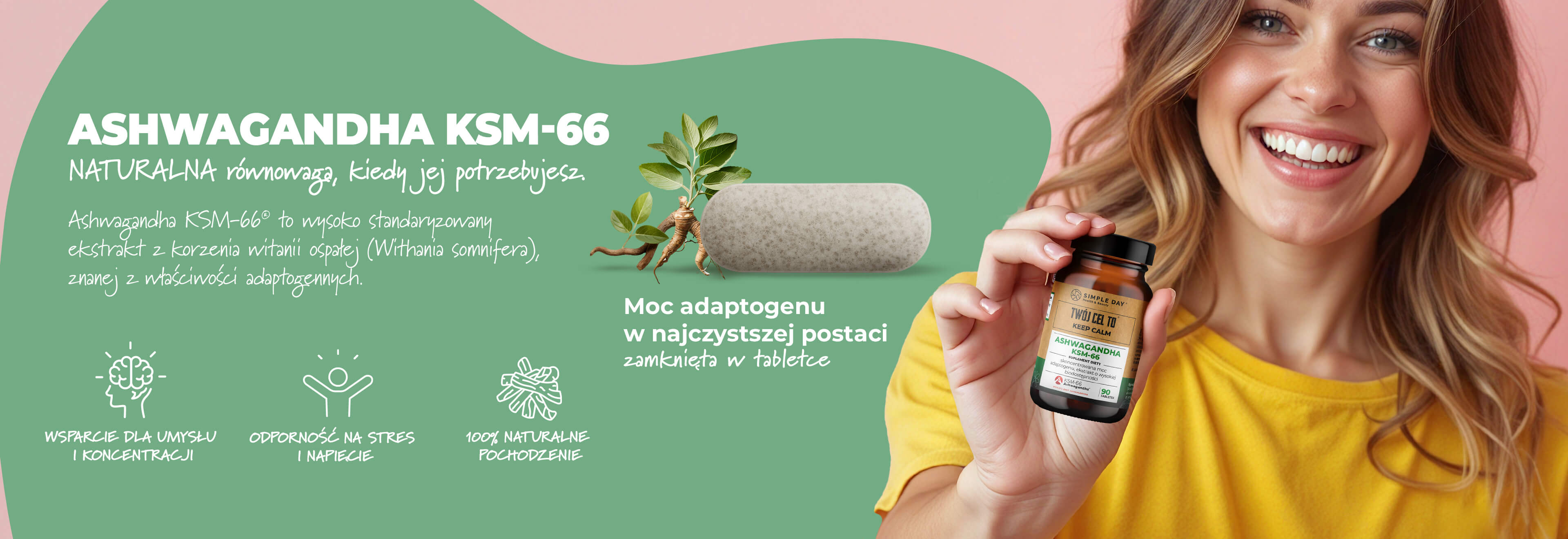 Ashwagandha KSM – 66 od Twój Cel To