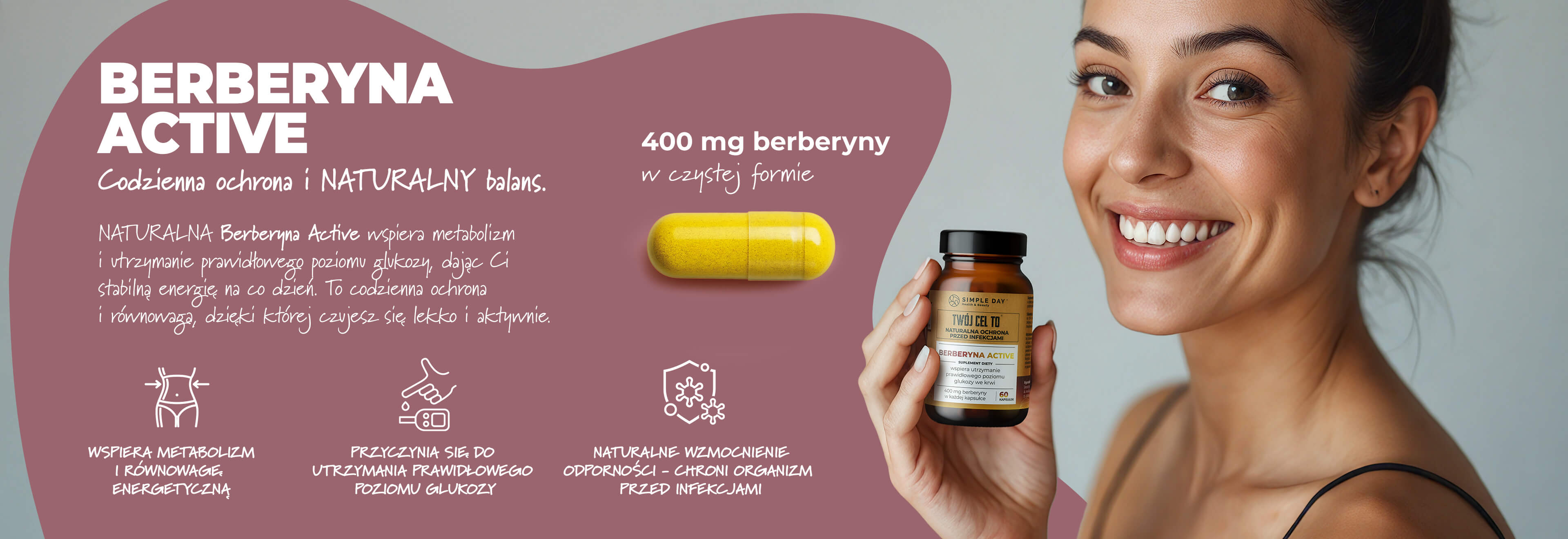 Naturalna berberyna z korzenia berberysu – kapsułki z wysoką zawartością ekstraktu | Twój Cel To