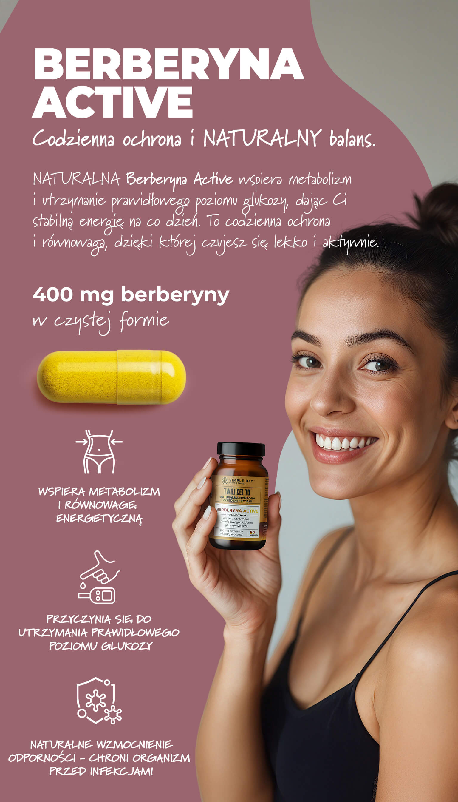 Naturalna berberyna z korzenia berberysu – kapsułki z wysoką zawartością ekstraktu | Twój Cel To