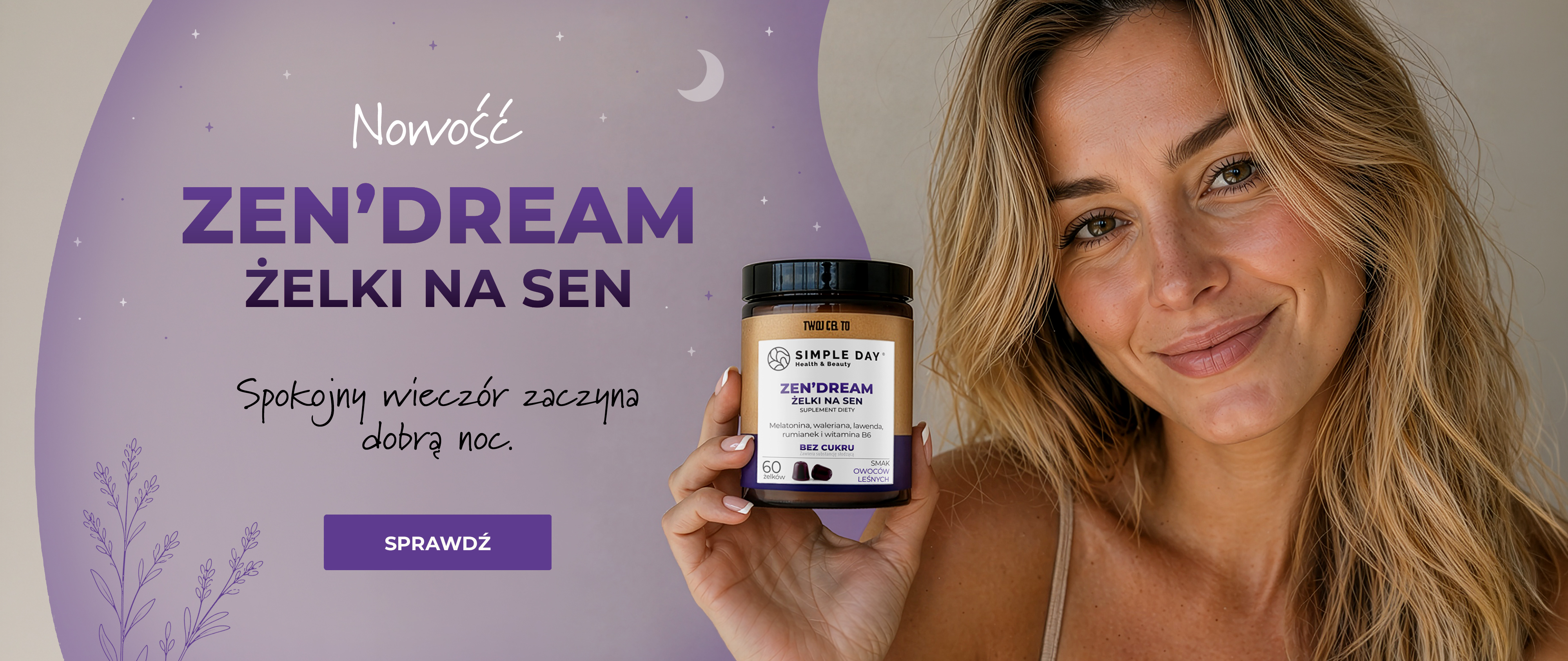 Nowość -żelki na sen Zen'Dream