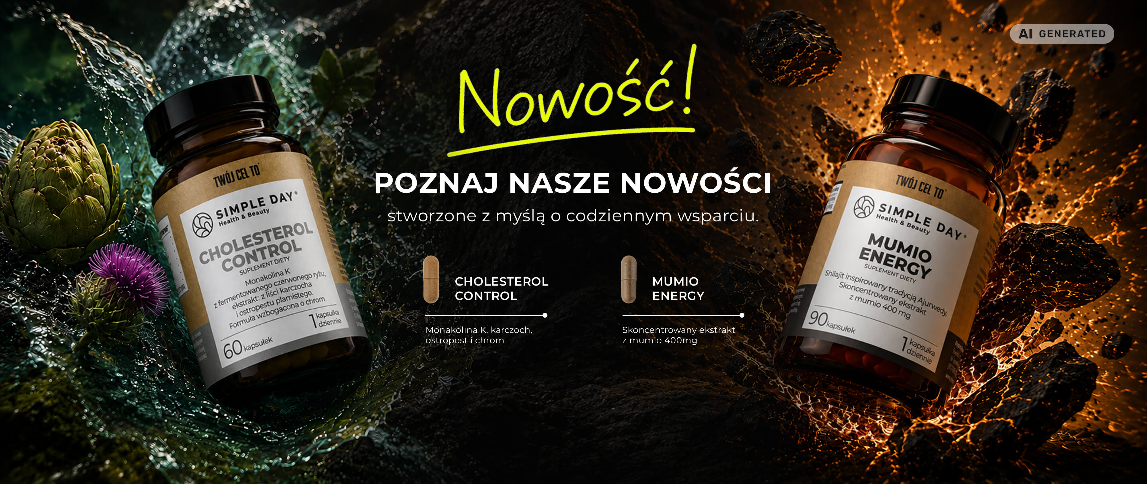 Nowosci mumio i cholesterol