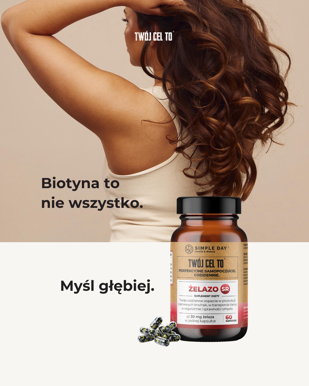 Dbasz o gęste włosy? Sama Biotyna 4xTAK to może być za mało.. 

Biotyna (witamina B7) wspiera...