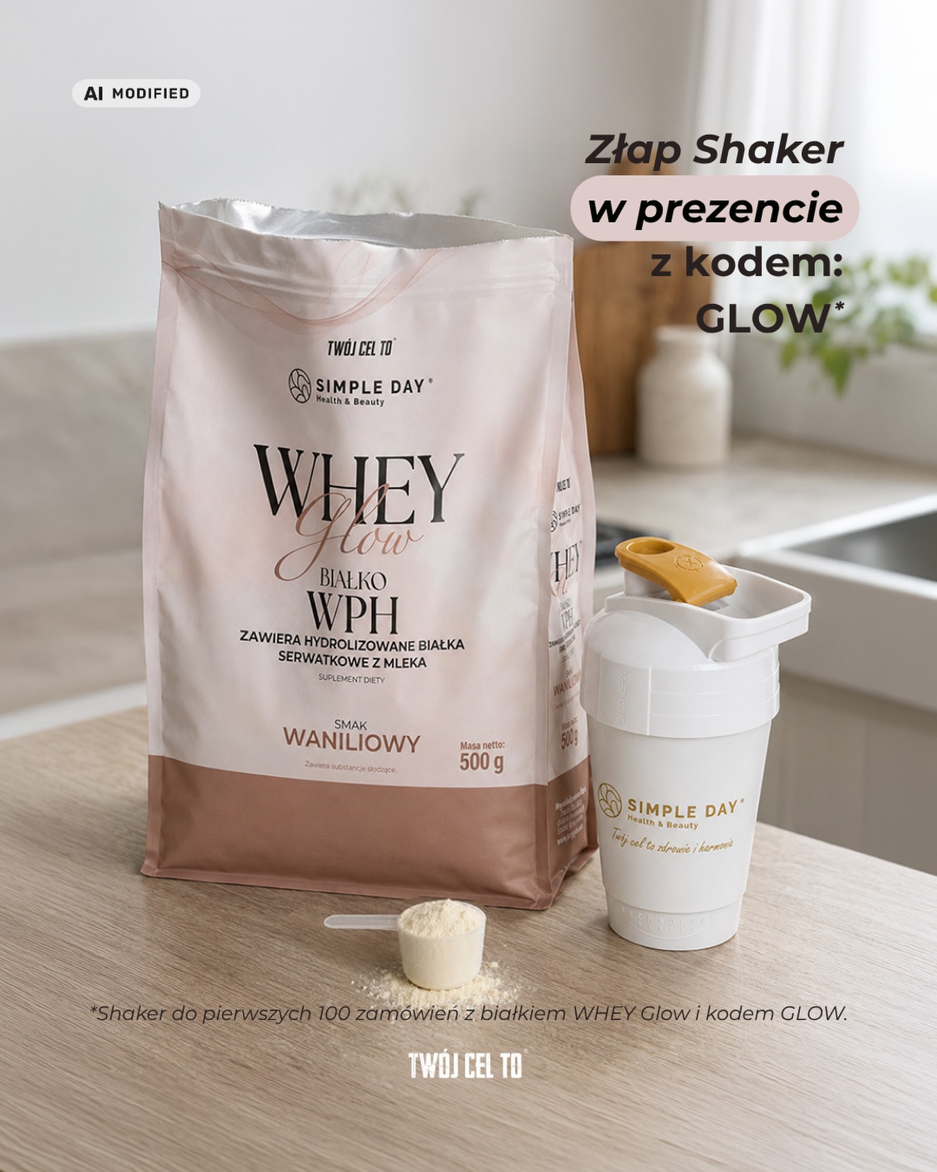 Więcej białka w diecie? Wcale nie musi oznaczać kolejnego „fit obowiązku” 🤍

WHEY GLOW ✨...