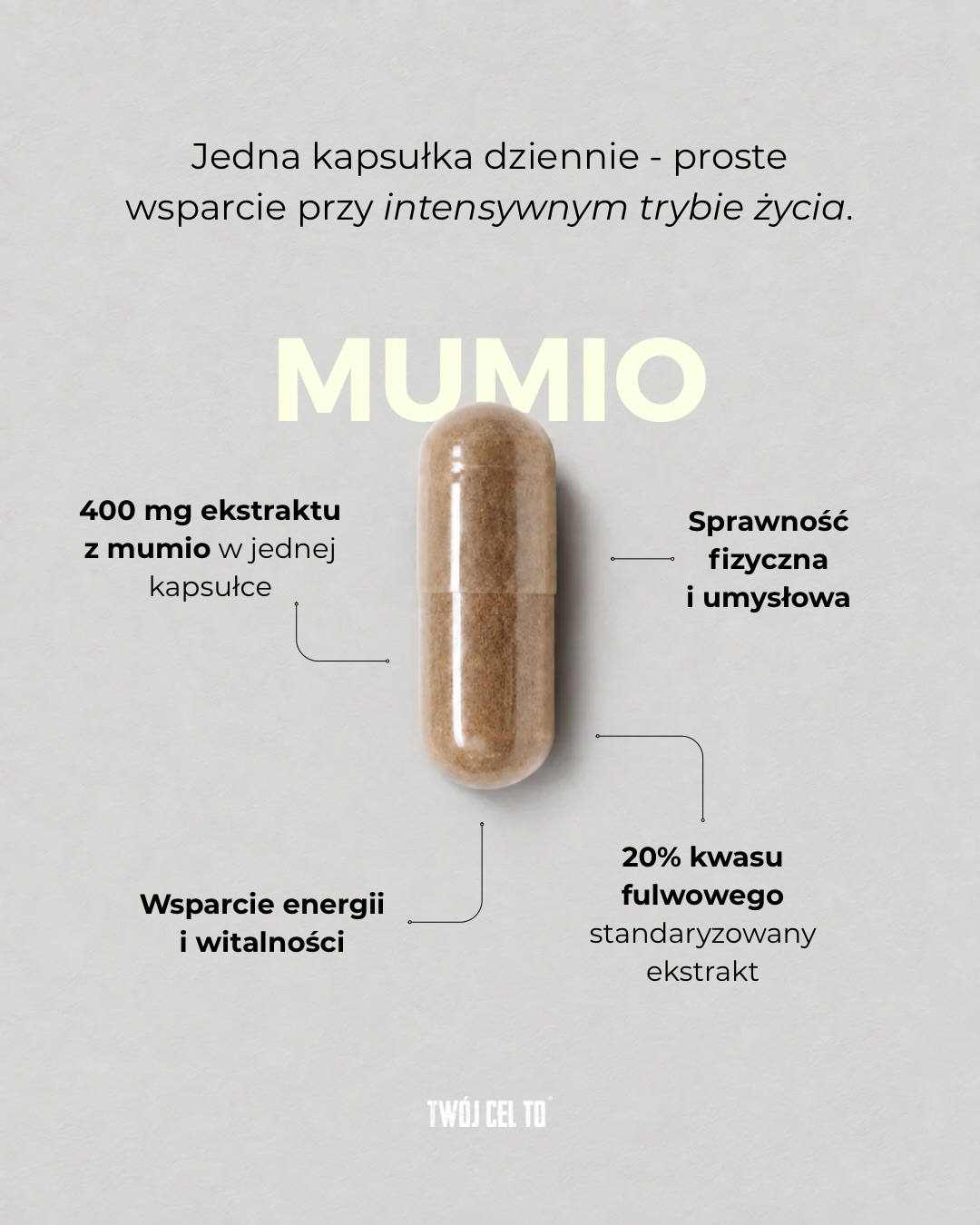 Mumio? Shilajit? Jeśli te nazwy brzmią dla Ciebie trochę tajemniczo - już tłumaczymy 👀

Mumio,...