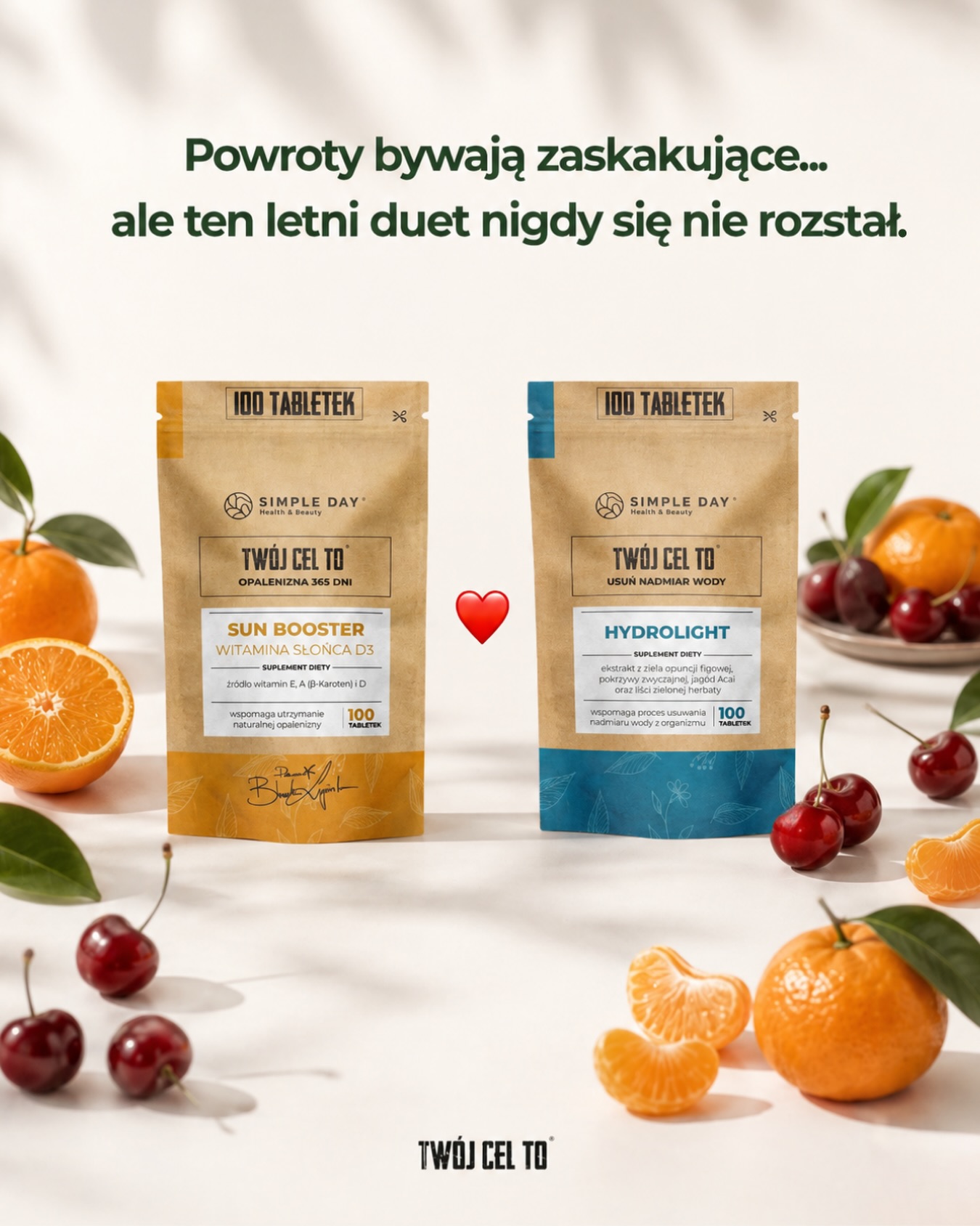 … i każdego lata sprawdza się równie dobrze ☀️🍊🍒

#SunBooster wspiera utrzymanie Twojej...